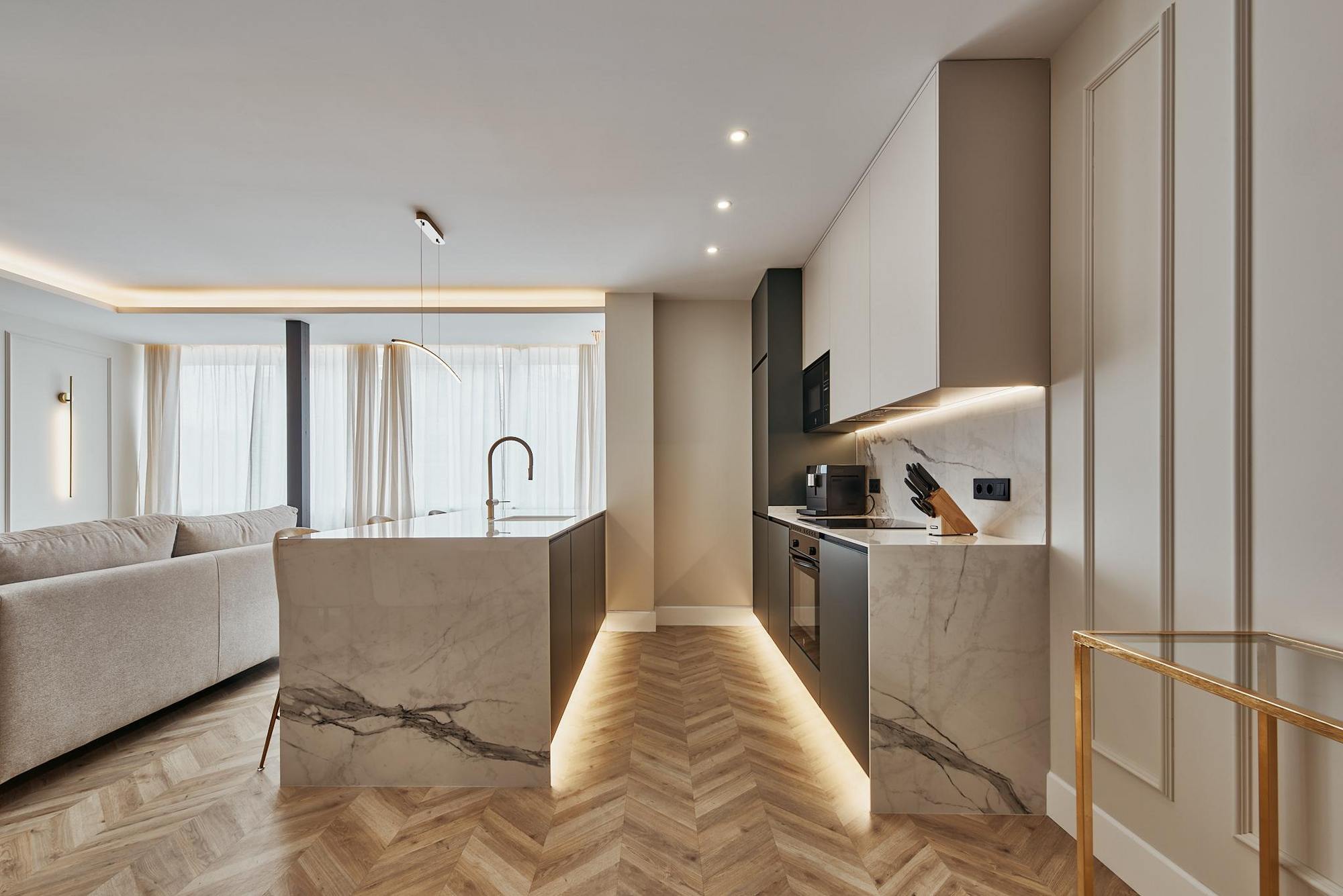 living - Piso de 133m² en venta en Lista, Madrid - gallery thumbnail - 7