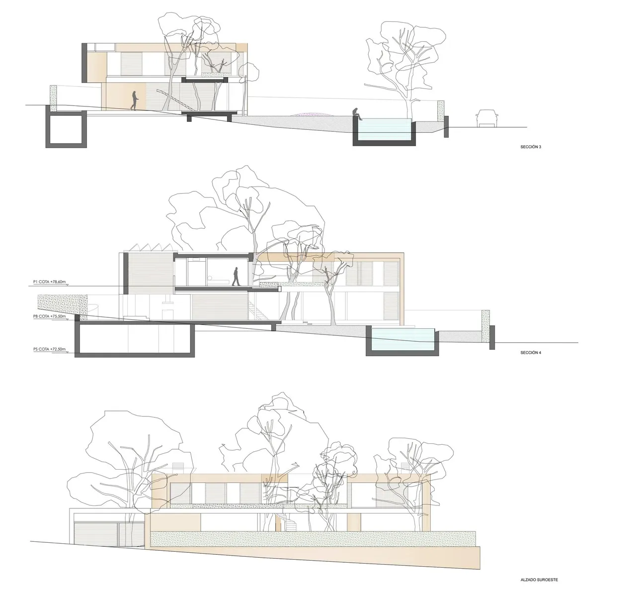 living - 692m² house / villa for sale in San José, Balearic Islands - Floor Plan - 4