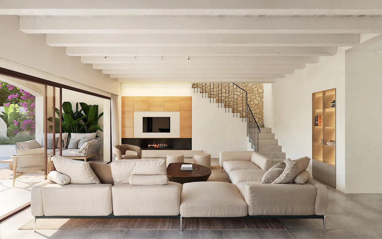 living - Casa / villa de 253m² en venta en Ses Salines - gallery - 9
