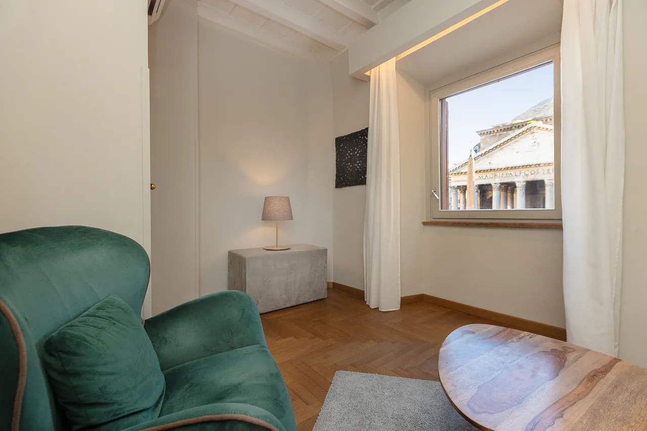 living - Three-room apartment for sale via della Rosetta 11 Rome - gallery - 10
