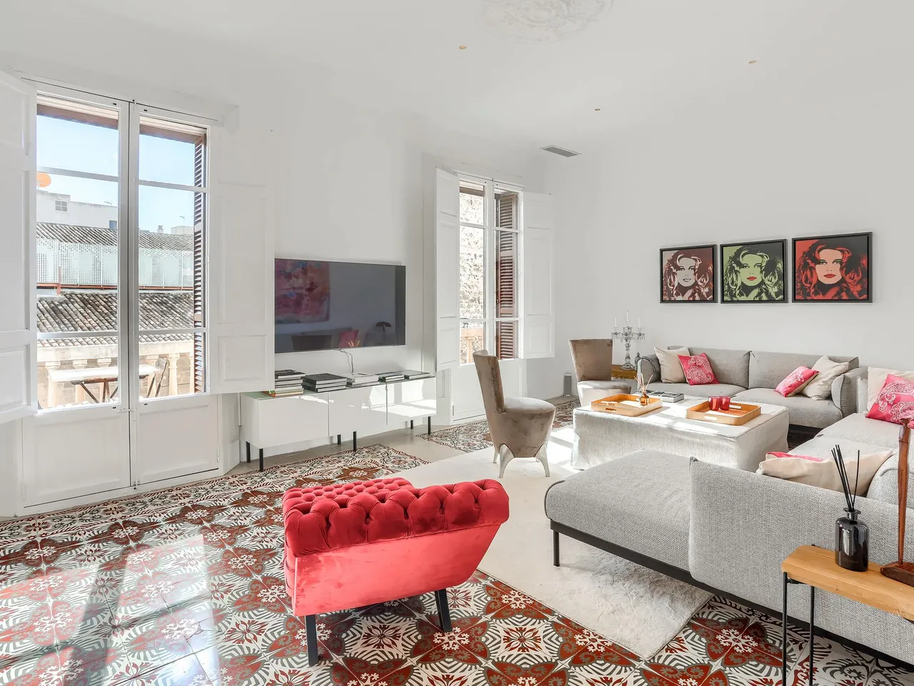 living - 202m² apartment with 12m² terrace for sale in Palma de Mallorca - gallery - 2