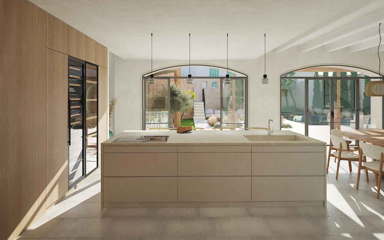 living - 375m² house / villa for sale in Ses Salines - gallery - 5