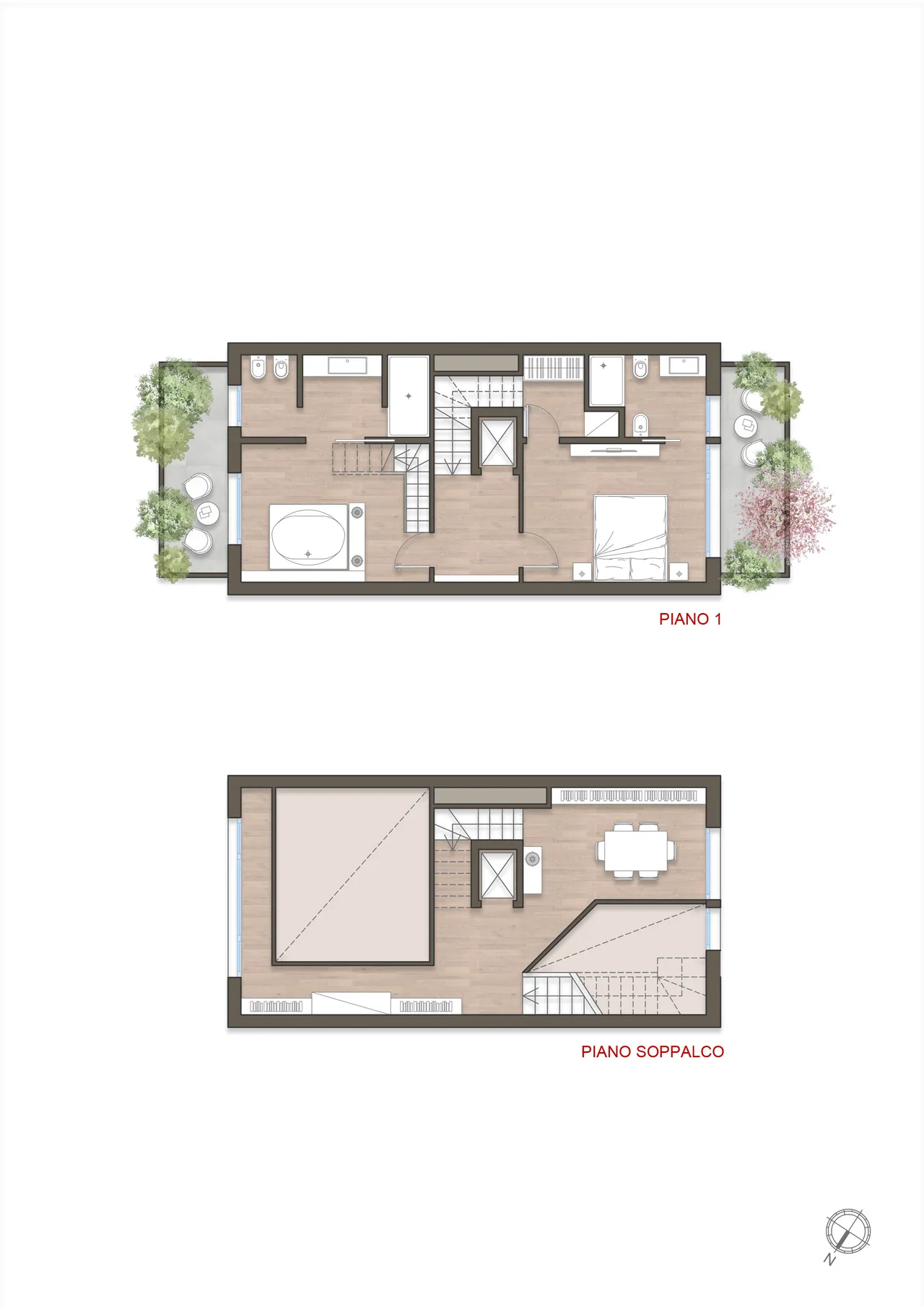 living - Watt 9 - Living - Dils - Plan d'étage - 1