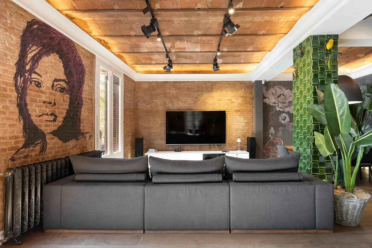 living - Piso de 112m² con 7m² terraza en venta en El Born - gallery - 9