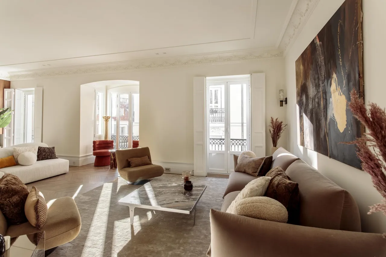 living - 227m² apartment for sale in Chueca - Justicia, Madrid - gallery - 5