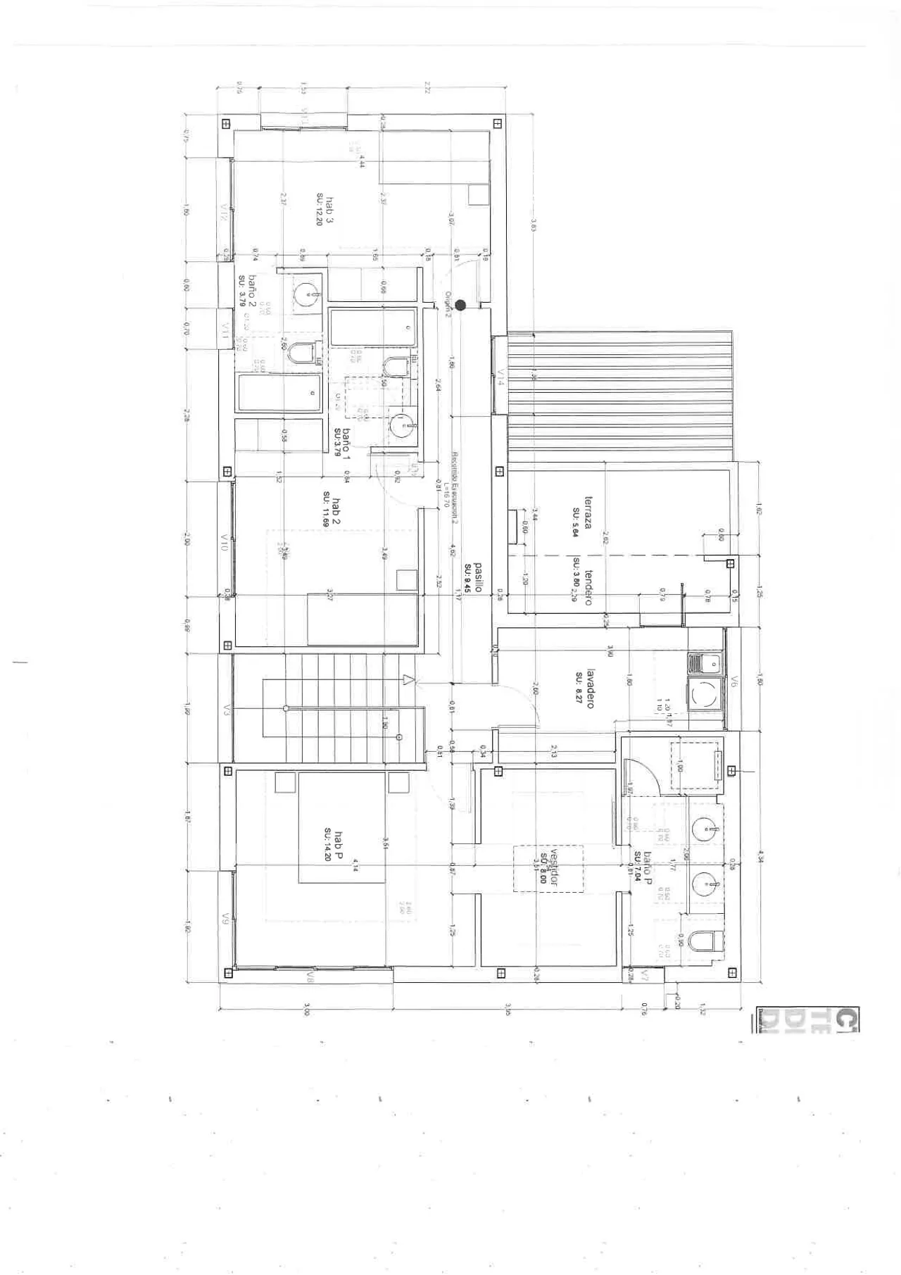 living - Casa / villa de 298m² en venta en Godella / Rocafort - Plano del piso - 2