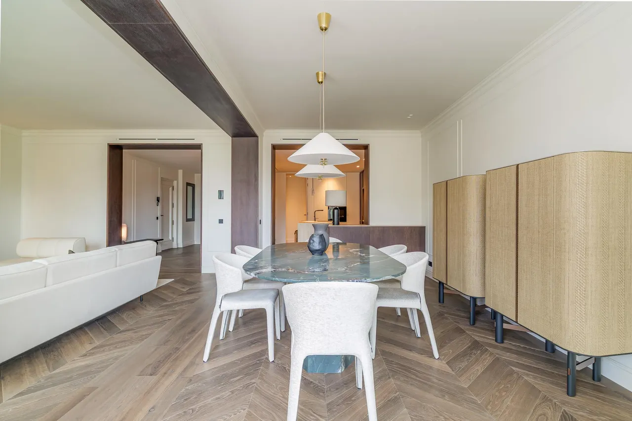 living - Piso de 211m² con 17m² terraza en venta en Turó Park - gallery - 10
