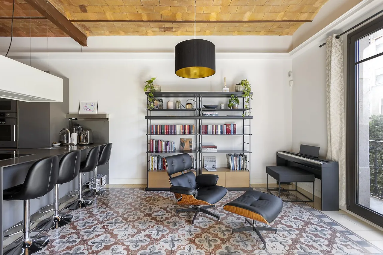 living - 150m² apartment for sale in Eixample Right, Barcelona - gallery - 8