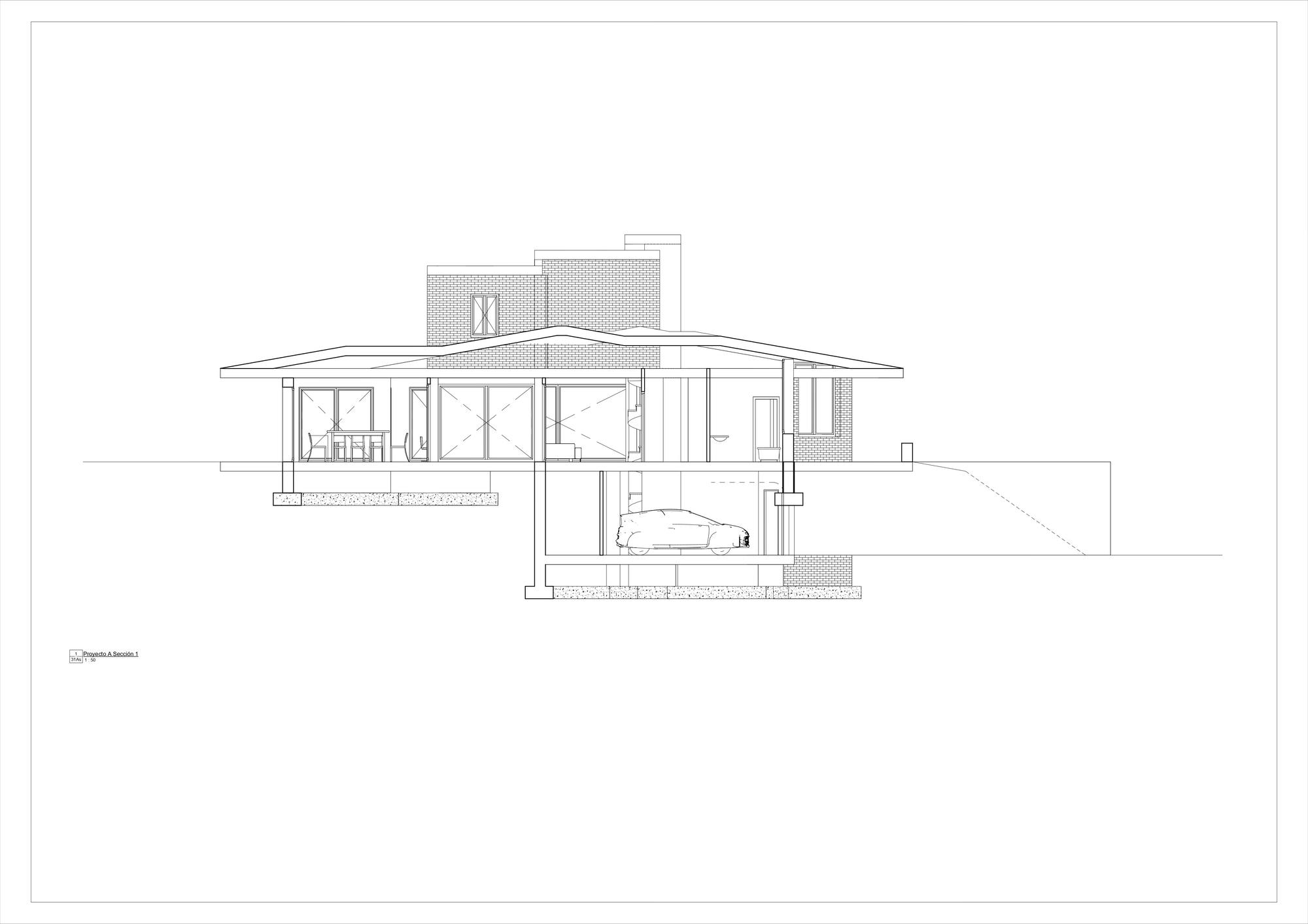 living - Casa / villa de 600m² en venta en Ciudalcampo, Madrid - Plano del piso thumbnail - 6