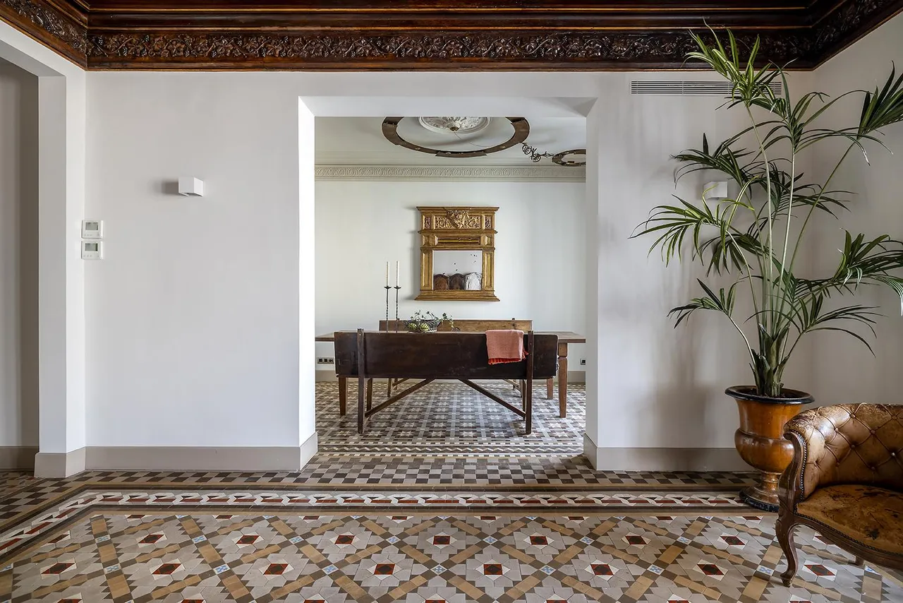 living - Piso de 205m² con 7m² terraza en alquiler en Eixample Derecho - gallery - 4