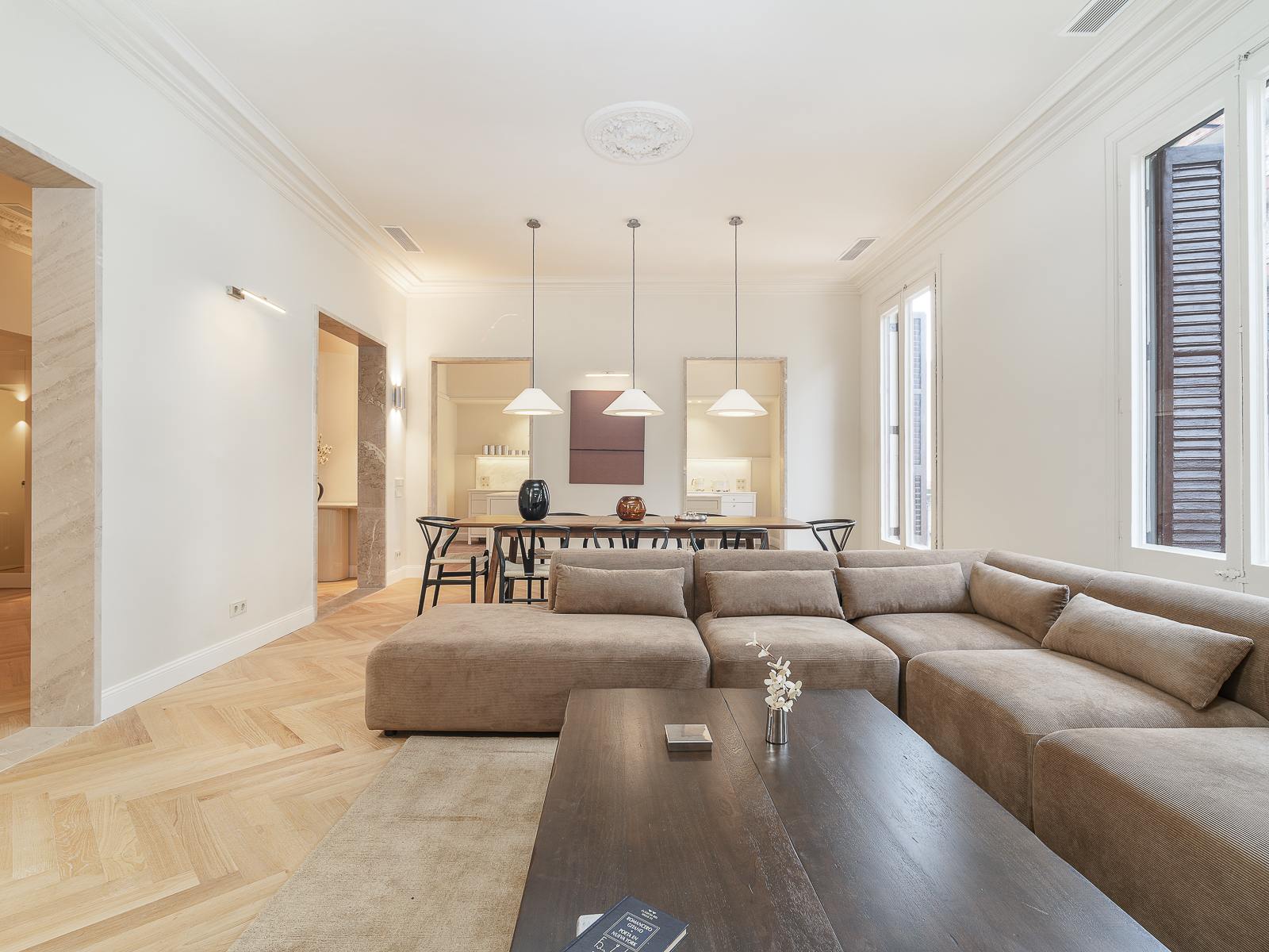 living - 201m² apartment for sale in Sant Gervasi - Galvany - gallery - 2