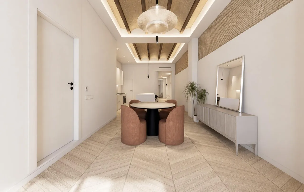 living - Piso de 177m² con 15m² terraza en venta en Gran Vía - gallery - 3