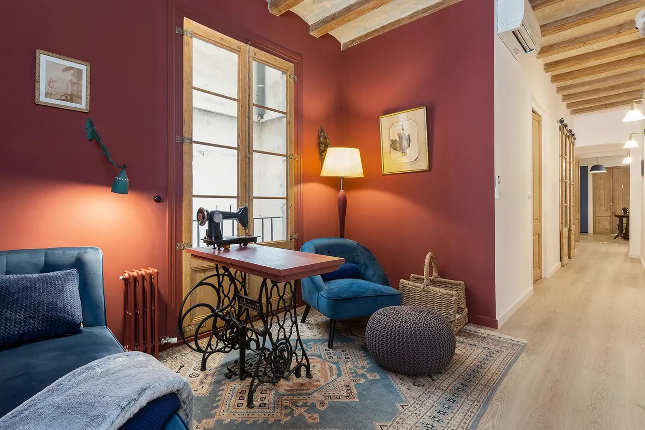 living - 174m² apartment with 72m² terrace for sale in El Raval - gallery - 4
