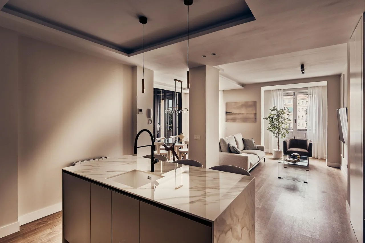 living - Piso de 178m² en venta en Lista, Madrid - gallery - 7