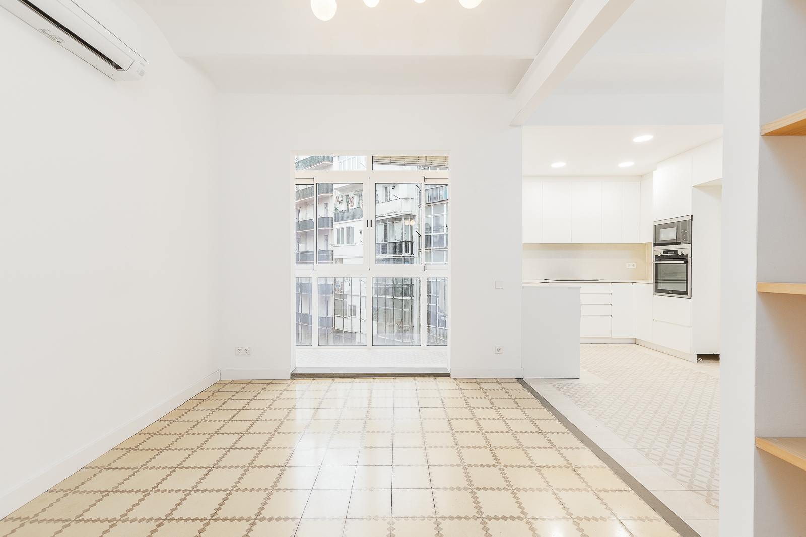 living - 78m² apartment with 12m² terrace for sale in Eixample Right - gallery - 6