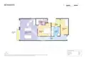 living - 66m² apartment for sale in Eixample Right, Barcelona - Floor Plan thumbnail - 1