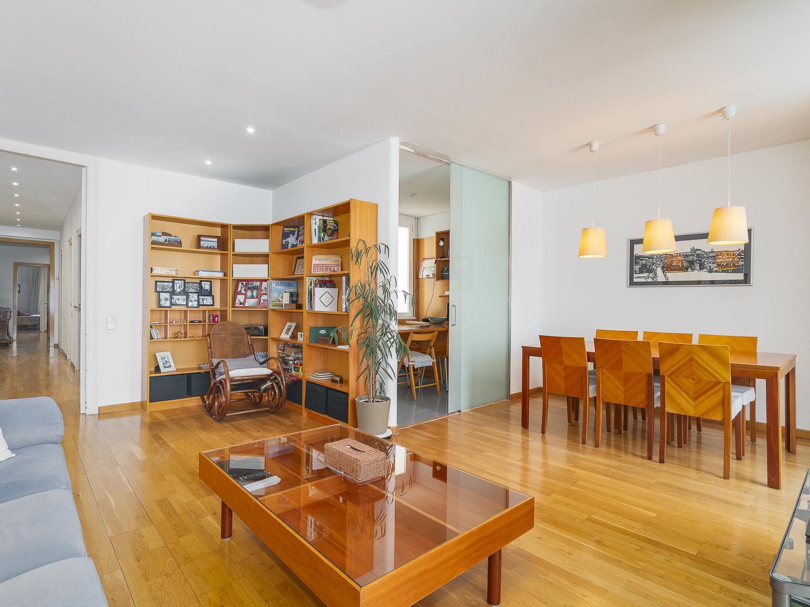 living - 150m² apartment for sale in Eixample Left, Barcelona - gallery thumbnail - 5