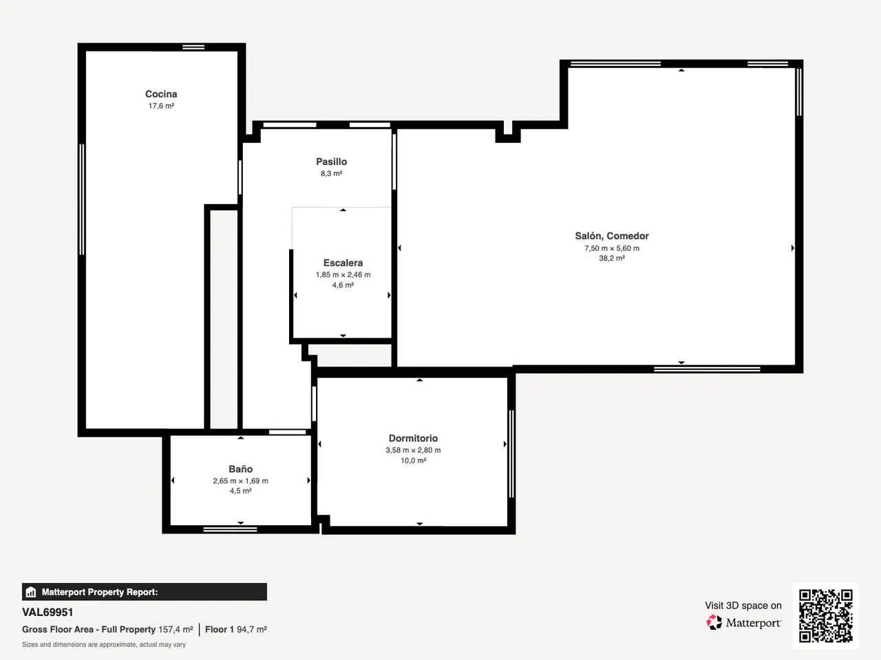 living - Casa / villa de 332m² en venta en Bétera, Valencia - Plano del piso - 2