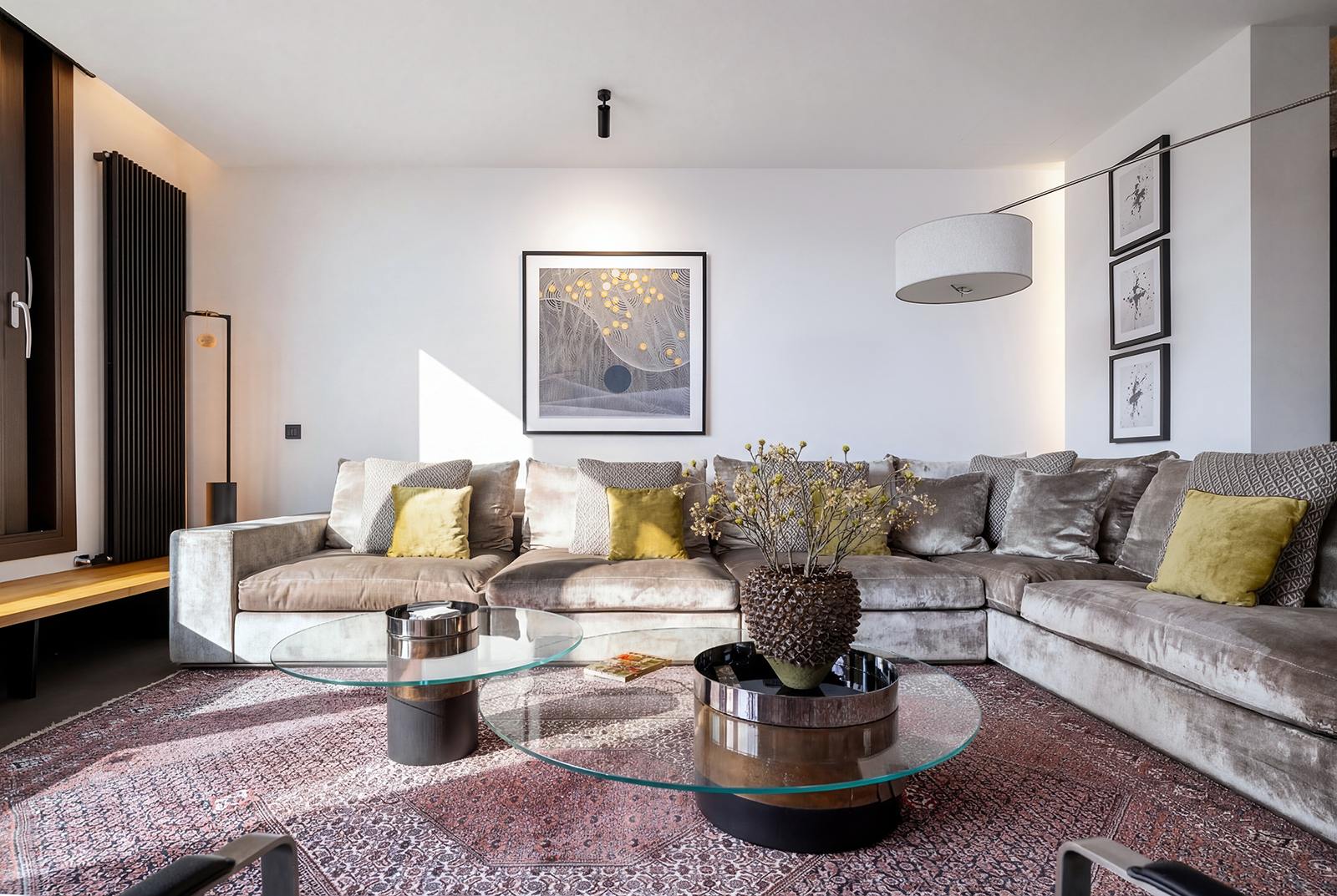 living - 150m² apartment with 172m² terrace for rent in Eixample Right - gallery thumbnail - 3