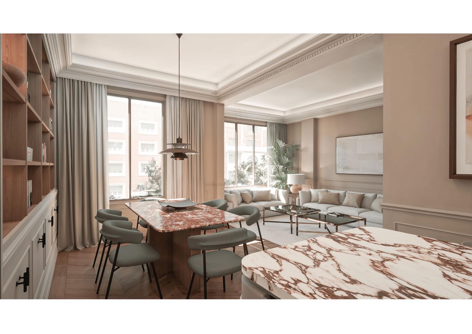 living - 138m² apartment for sale in Ibiza, Madrid - gallery thumbnail - 3