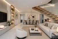 living - Ático de 176m² con 14m² terraza en venta en Eixample Izquierdo - gallery thumbnail - 3