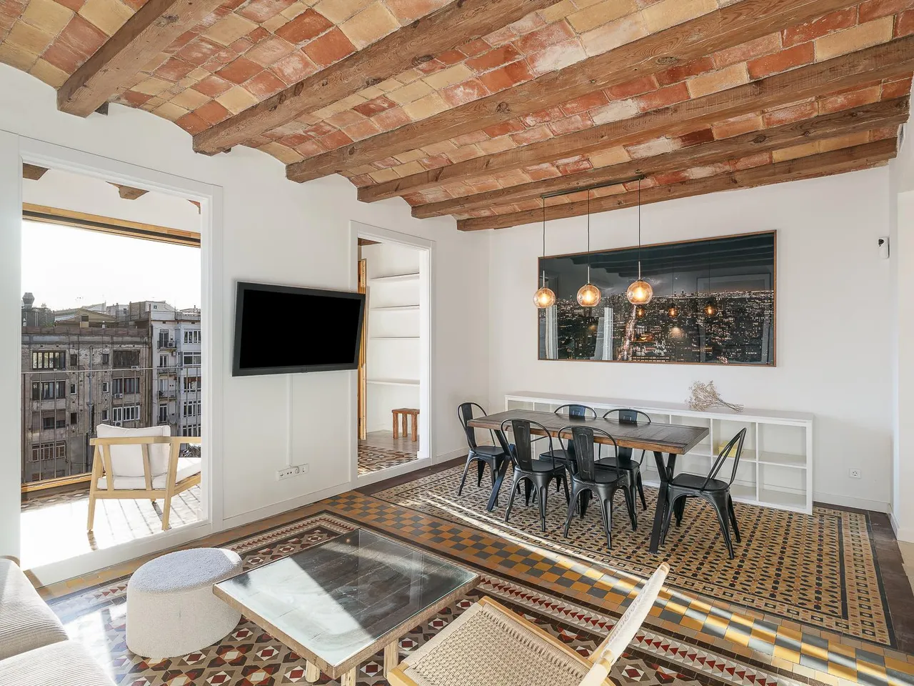 living - 132m² apartment for sale in Eixample Left, Barcelona - gallery - 3
