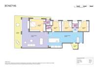 living - 180m² apartment with 23m² terrace for sale in Sant Gervasi - La Bonanova - Floor Plan thumbnail - 1