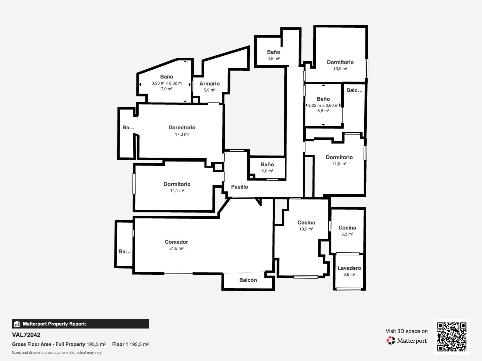 living - 834m² country house with 160m² terrace for sale in Playa de Puzol - Floor Plan - 1
