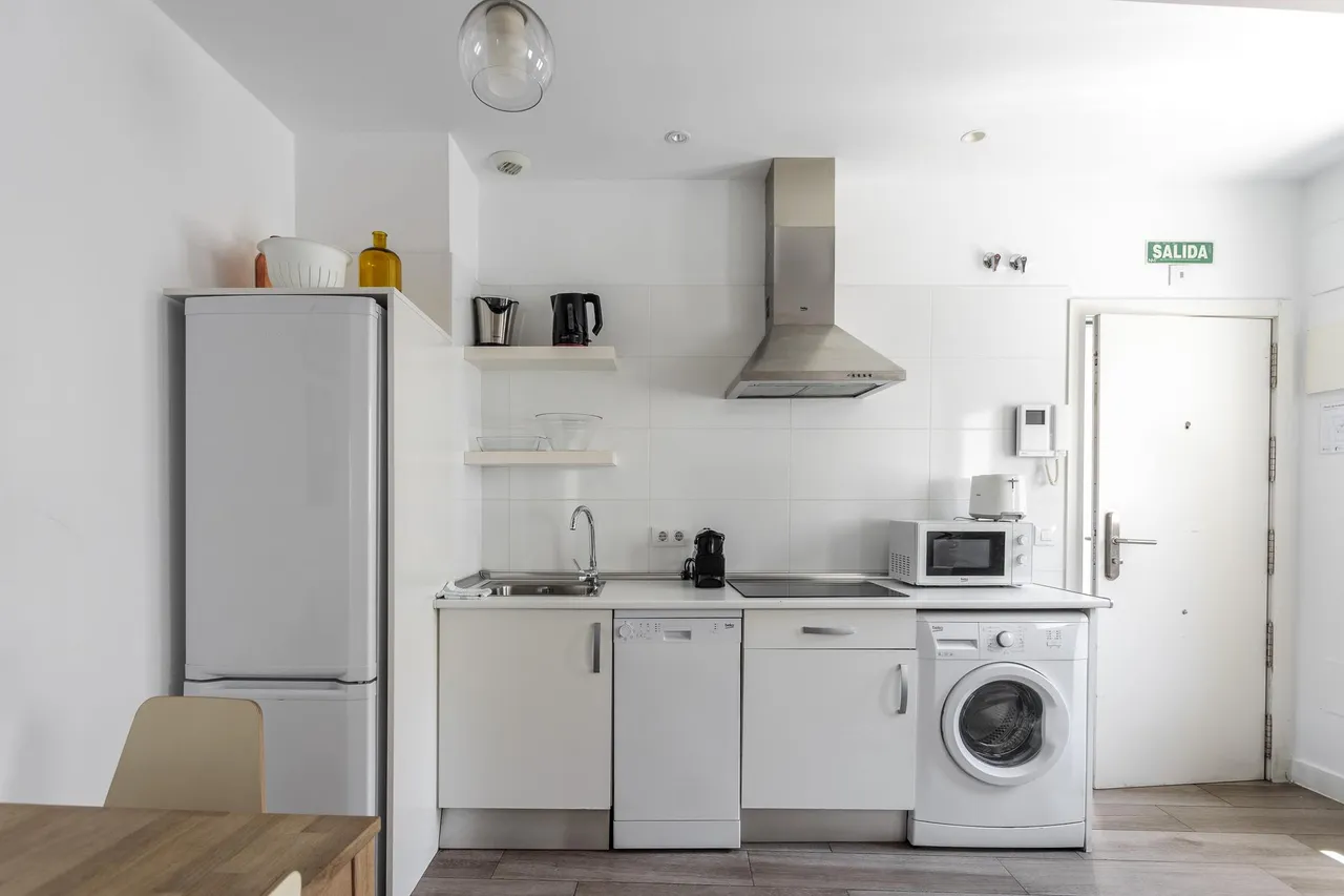 living - Piso de 95m² en alquiler en Sol, Madrid - gallery - 4