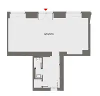 retail - Villoresi 11 - Detailhandel - Dils - Verdiepingsplan thumbnail - 1