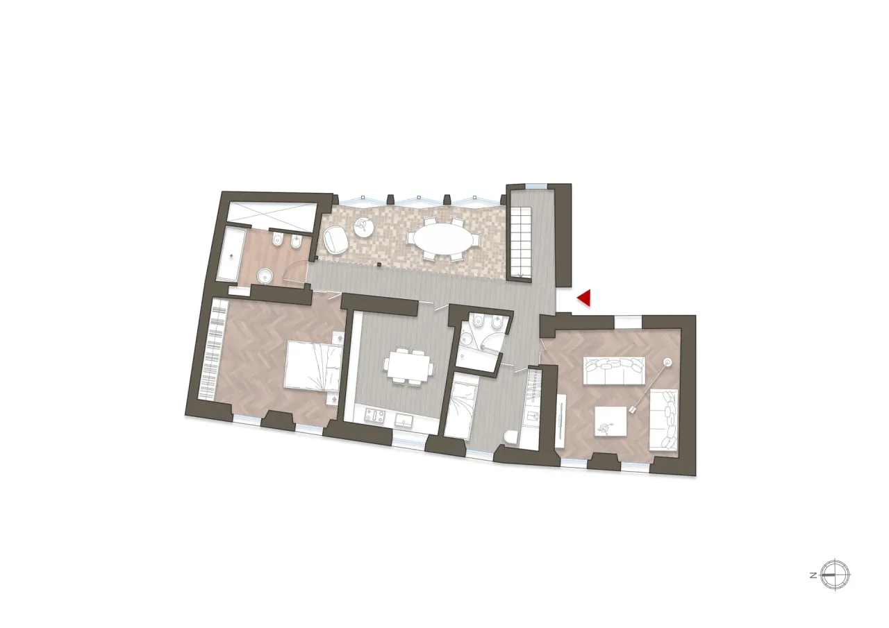 living - Nirone 5 - Living - Dils - Floor Plan - 1