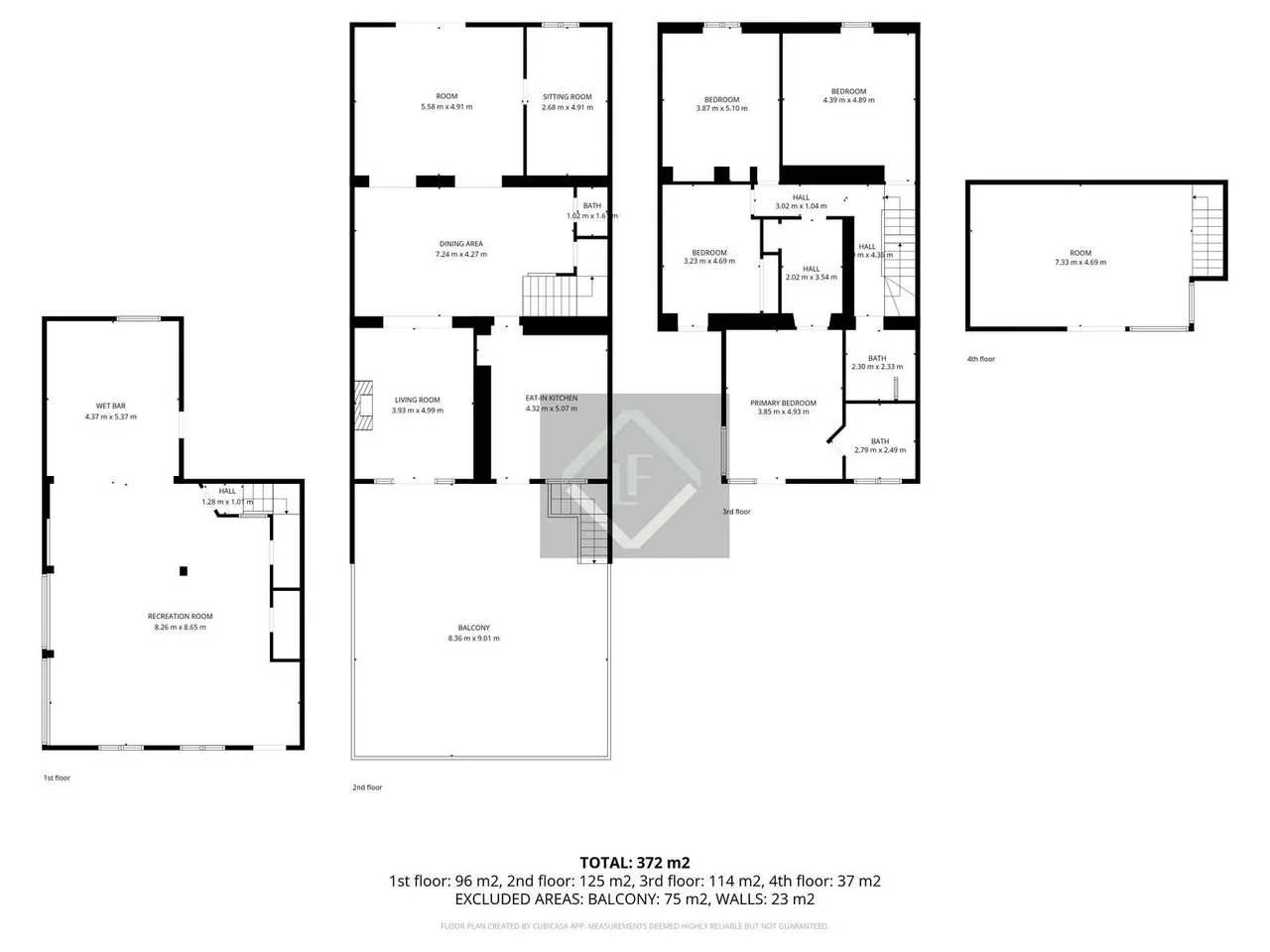 living - 500m² country house for sale in Selva, Balearic Islands - Floor Plan - 3