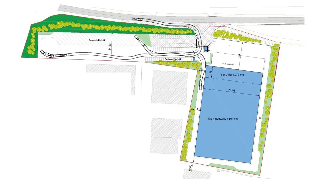 logistics - East Milan - Logistics - Dils - Floor Plan - 1