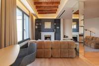 living - 224m² apartment with 19m² terrace for sale in Sant Gervasi - Galvany - gallery thumbnail - 4