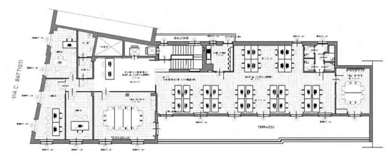 office - San Pietro in Gessate 2 - Uffici - Dils - Planimetria - 1