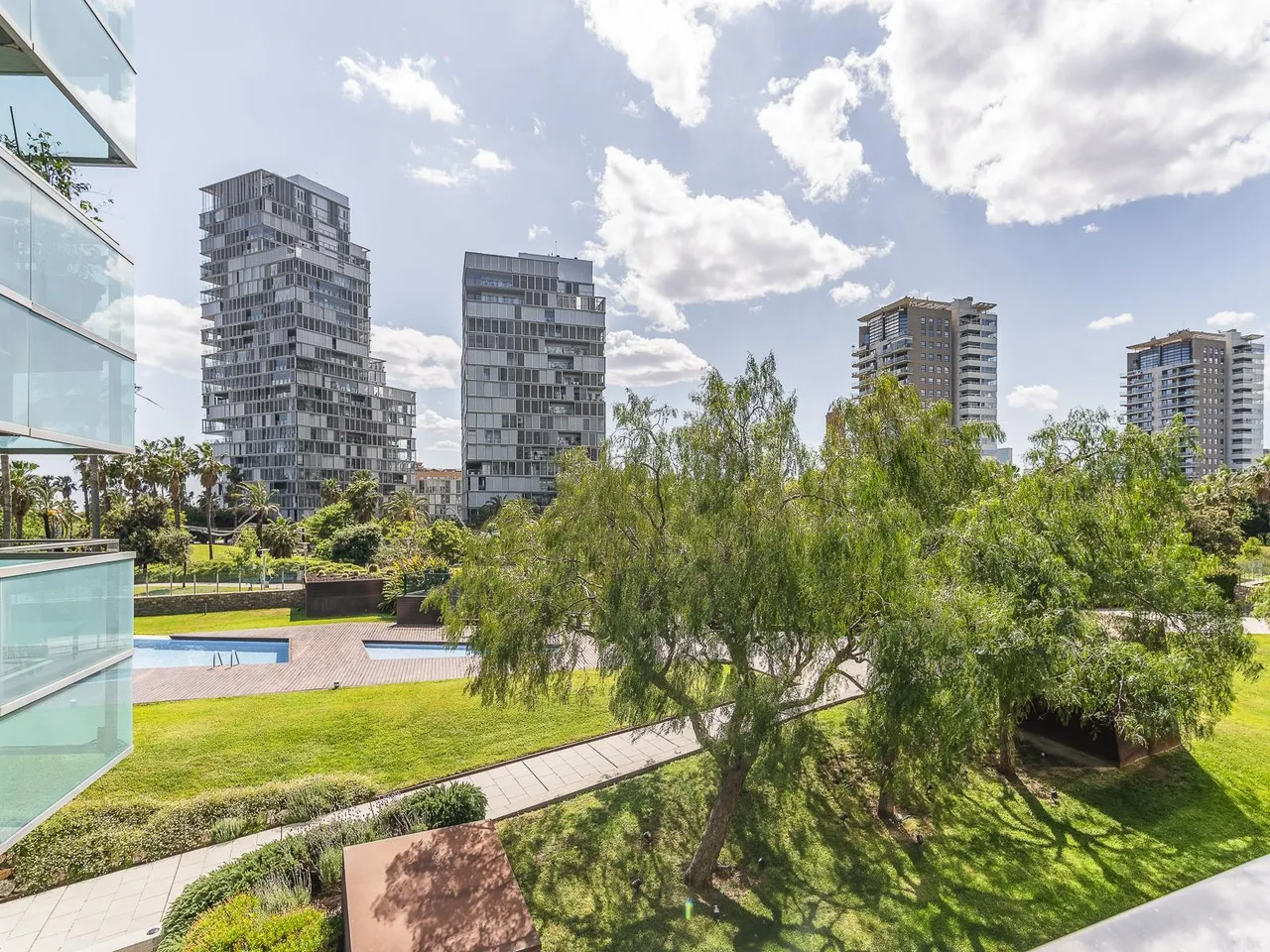 living - Piso de 82m² con 53m² terraza en venta en Diagonal Mar - gallery - 6