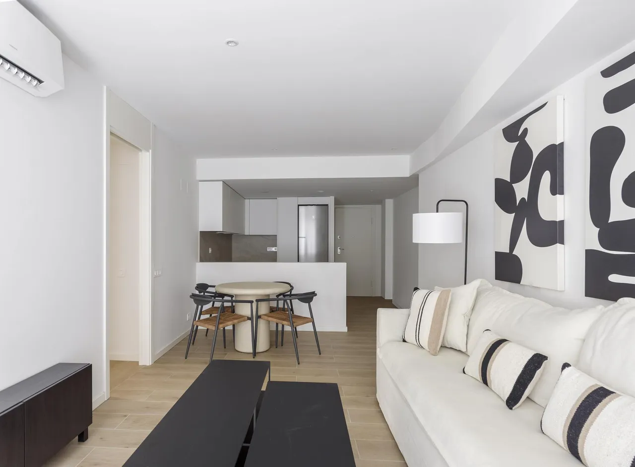 living - Piso de 70m² en alquiler en Ventilla - Almenara, Madrid - gallery - 4
