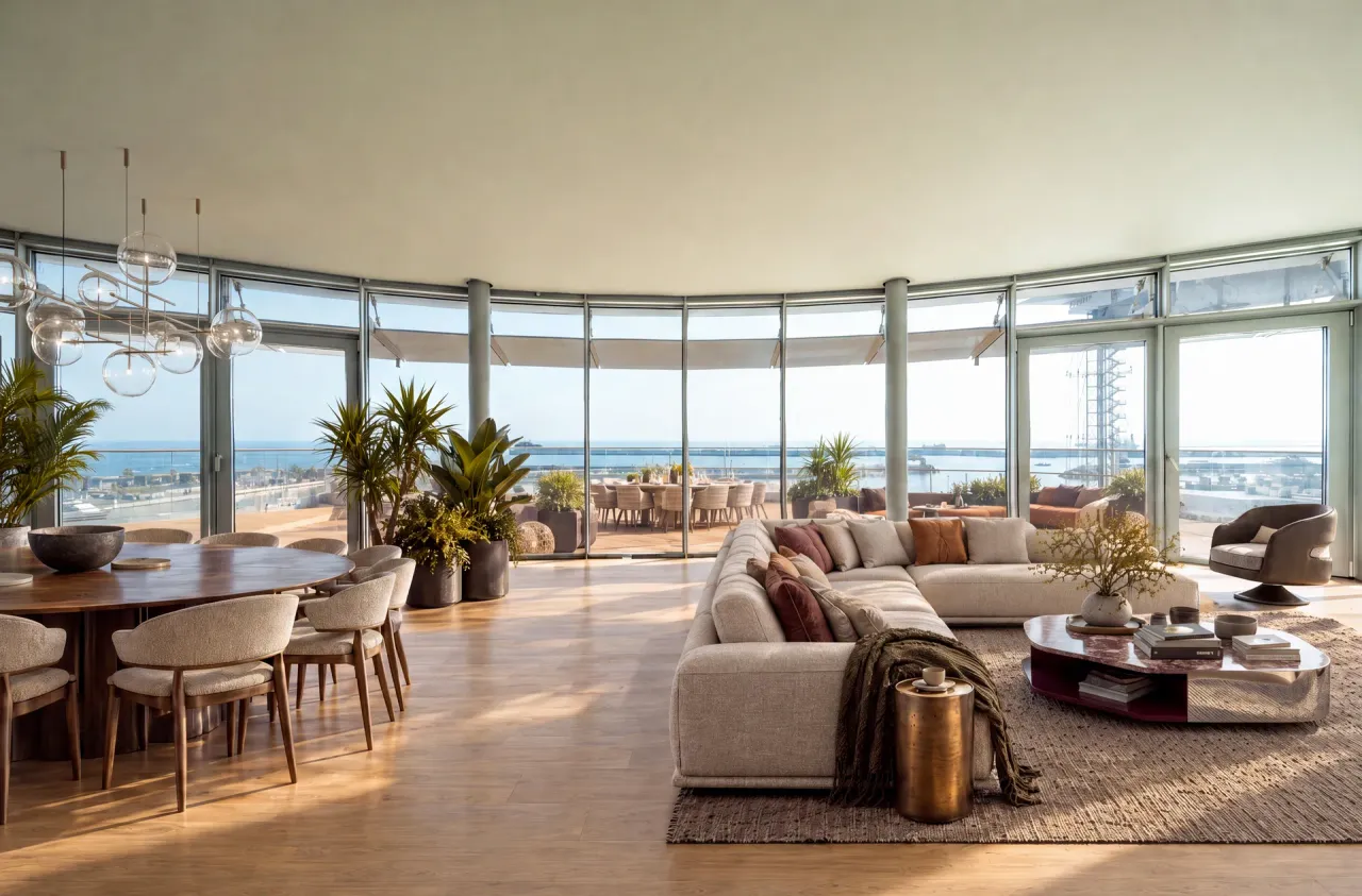 living - Levante waterfront - gallery - 4