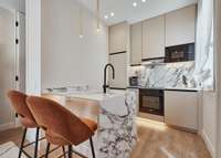 living - Piso de 47m² con 60m² terraza en venta en Goya, Madrid - gallery thumbnail - 3
