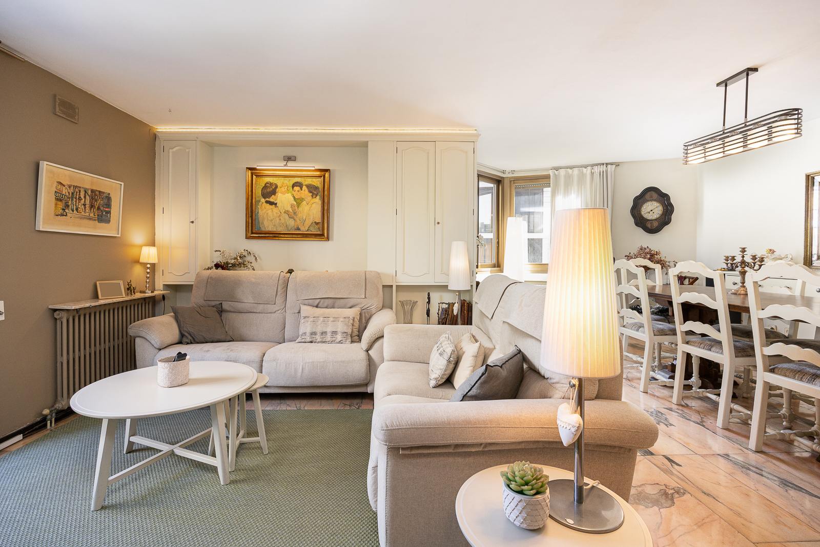 living - Piso de 178m² con 8m² terraza en venta en Sant Gervasi - Galvany - gallery thumbnail - 4