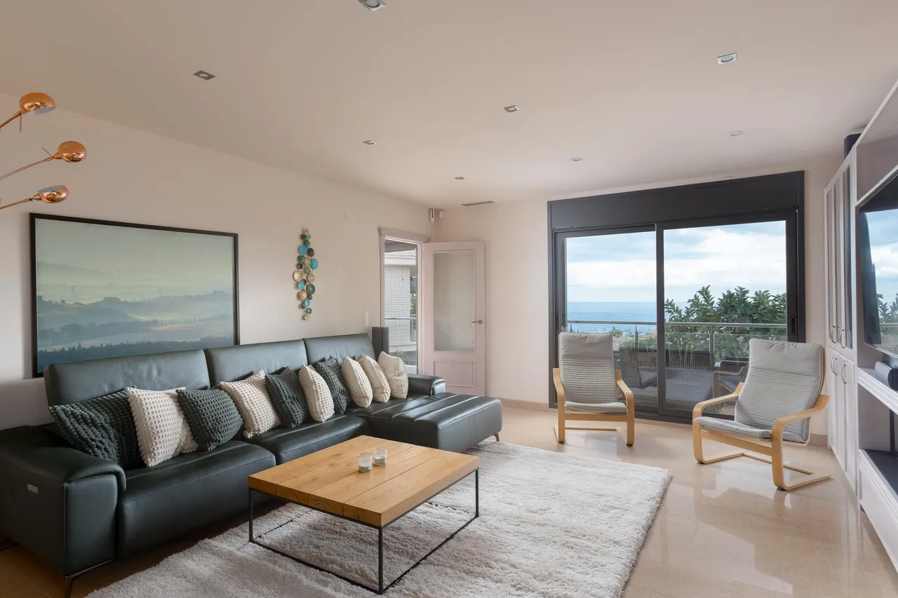living - Casa / villa de 375m² con 406m² de jardín en venta en Premià de Dalt - gallery - 10