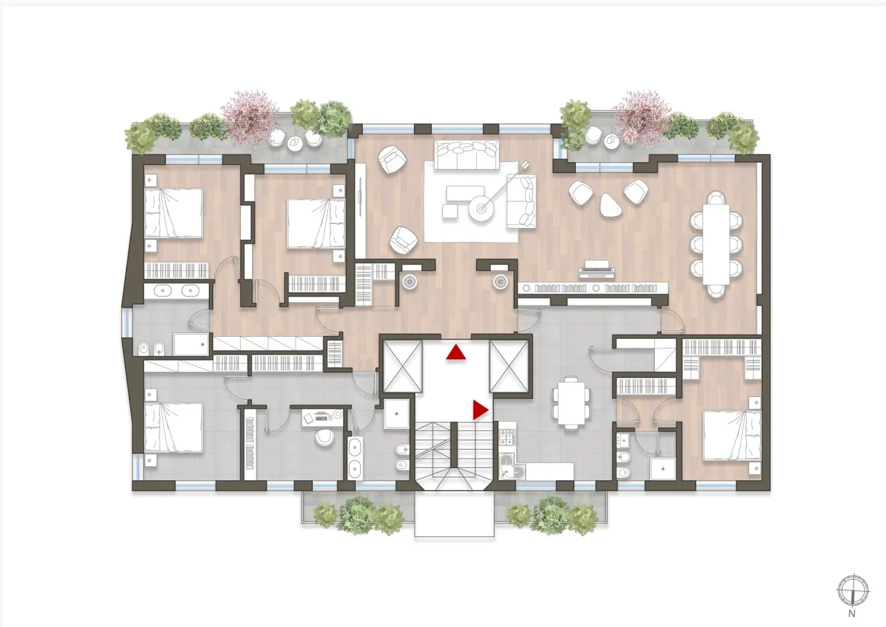 living - Padre Kolbe 8 - Living - Dils - Floor Plan - 1
