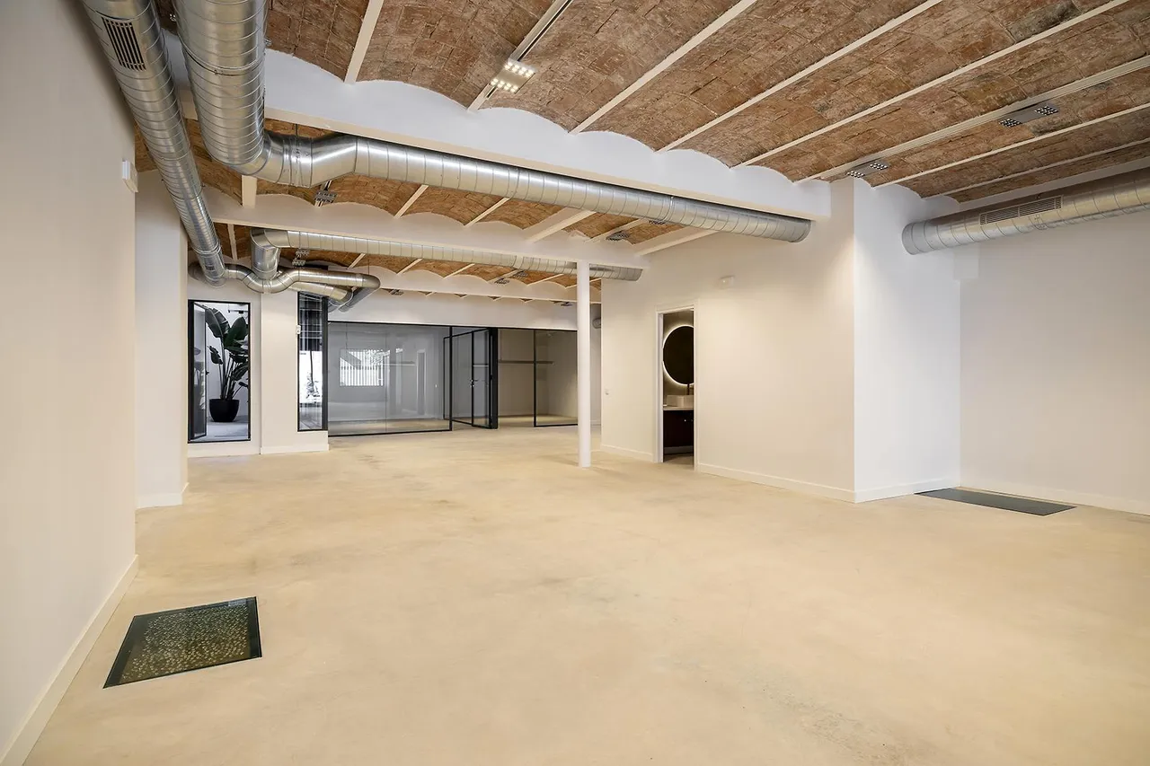 living - 200m² loft with 10m² terrace for sale in Sagrada Família - gallery - 7
