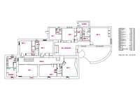 living - Masia de 1,037m² en venta en Sant Andreu de Llavaneres - Plano del piso thumbnail - 5