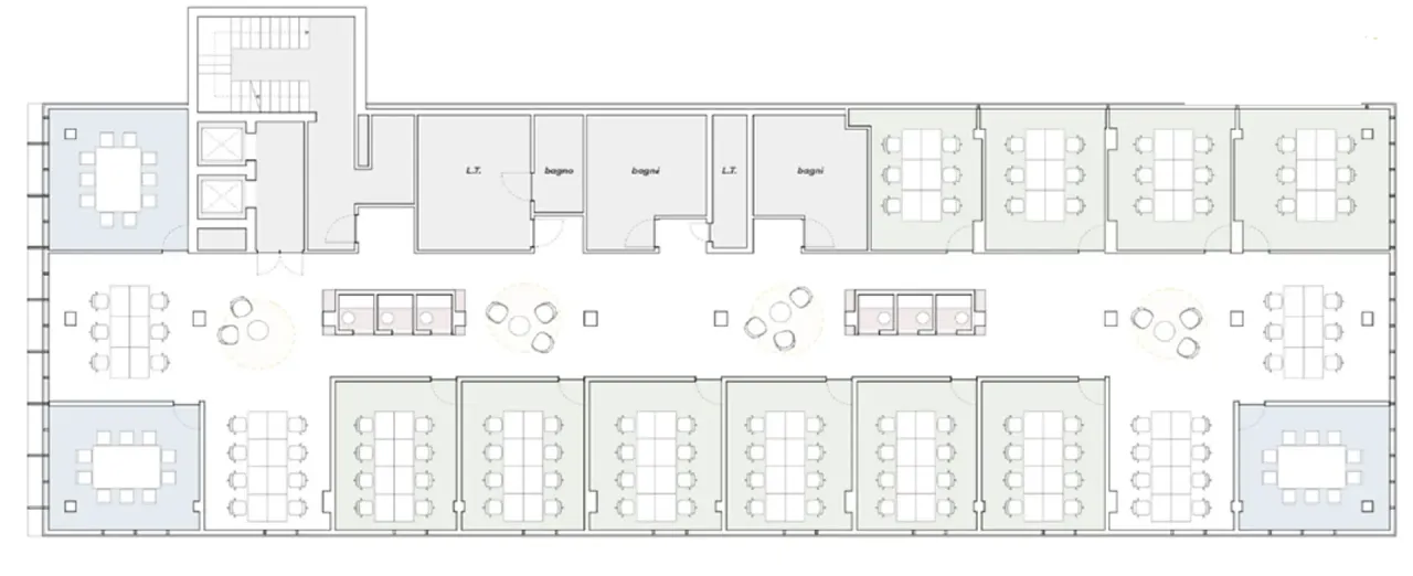 office - Bassi Business Park - Uffici - Dils - Planimetria - 2