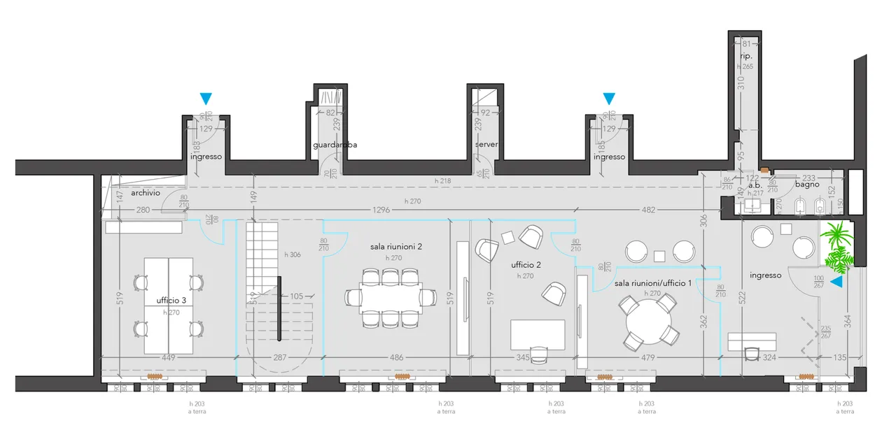 office - Marina 3 - Office - Dils - Verdiepingsplan - 2