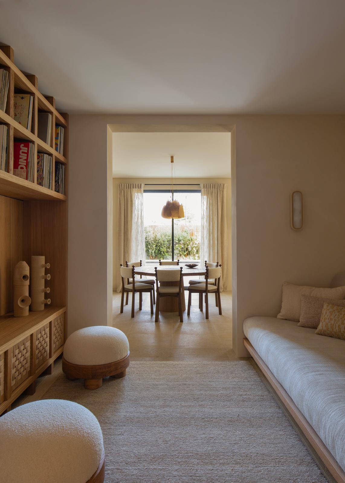 living - 160m² apartment with 120m² garden for rent in Ibiza Town - gallery thumbnail - 1
