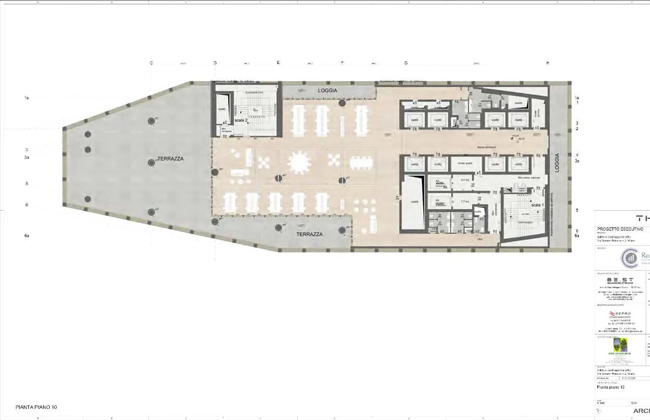 office - Thetris - Office - Dils - Verdiepingsplan - 3