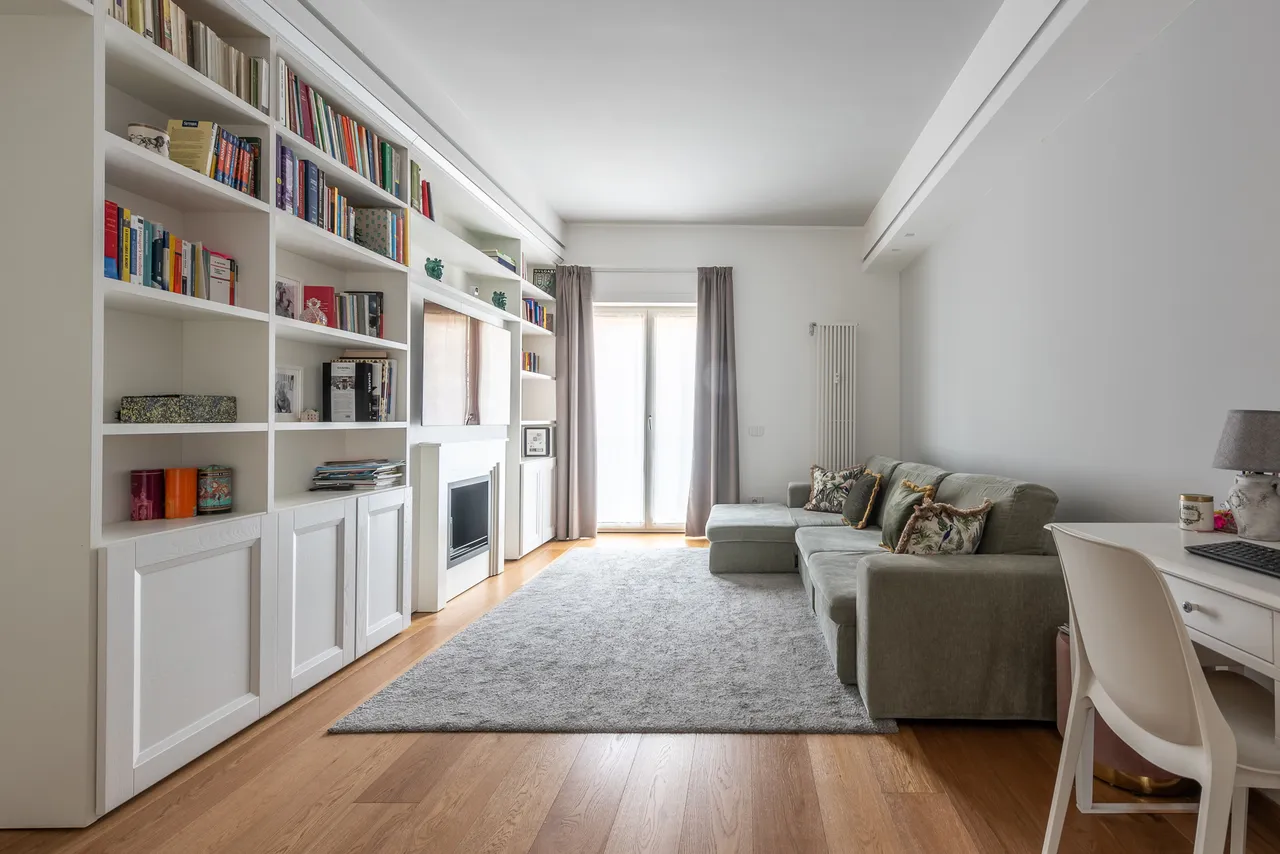 living - Three-room apartment for sale via Privata Marciano 8 Milan - gallery - 4