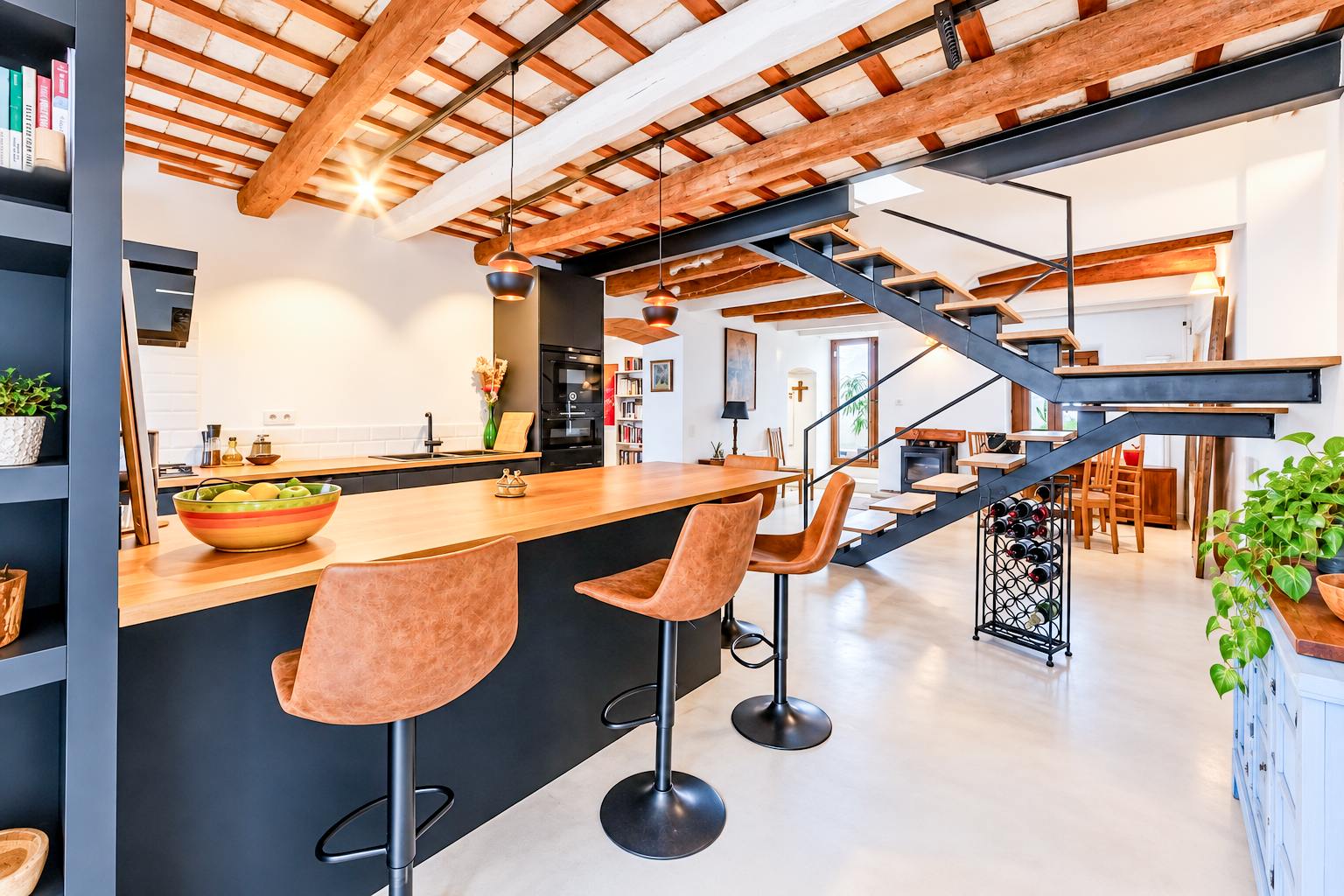 living - 178m² house / villa with 47m² terrace for sale in St Pere Ribes - gallery - 2